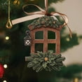 thumbnail image 5 of Mecorevxz Vintage Resin 3D Christmas Tree Ornaments with Bow,Christmas Hanging Decor for Xmas Tree,Wreaths,Christmas Gifts(C), 5 of 8