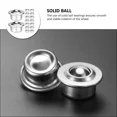 thumbnail image 3 of 16 Pcs Carbon Steel Ball Bearings Transfer Roller Balls Utility Wheels, 3 of 5