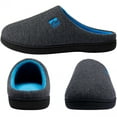 thumbnail image 6 of RockDove Men's Original Two-Tone Memory Foam Wide Slipper, 6 of 7