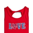 thumbnail image 3 of Fourth of July Girls Patriotic Americana Graphic Tank Top from Way To Celebrate, Sizes 4-18, 3 of 3