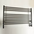 thumbnail image 3 of Amba Products LSMB Jeeves L Straight Towel Warmer, Matte Black, 3 of 3