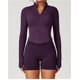 thumbnail image 5 of Chaqueta de Yoga for mujer, chaqueta de Yoga deportiva for correr al aire libre con cremallera, chaqueta de manga larga, ropa de Yoga de secado rápido for niñas, 5 of 6