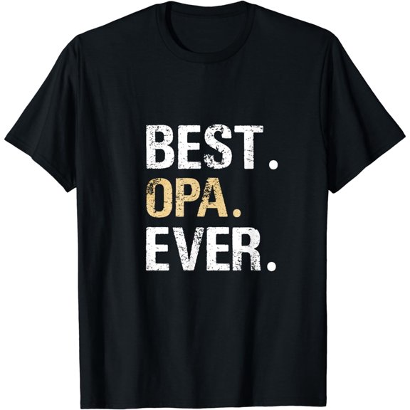 Best Opa graphic Opa Gift from Granddaughter Grandson T-Shirt