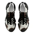 thumbnail image 5 of Texture of Brown Cowhide with Brown Spots Walking Shoes for Men Woman Lightweight Tennis Fashion Elastic Sports Shoes Cushion Basketball Shoes, 5 of 7