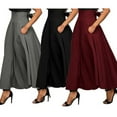 thumbnail image 5 of Inleife Womens Skirts Clearance, Women's Skirts Casual A-Line Skirt High Waist Skirt Long Skirts, 5 of 5