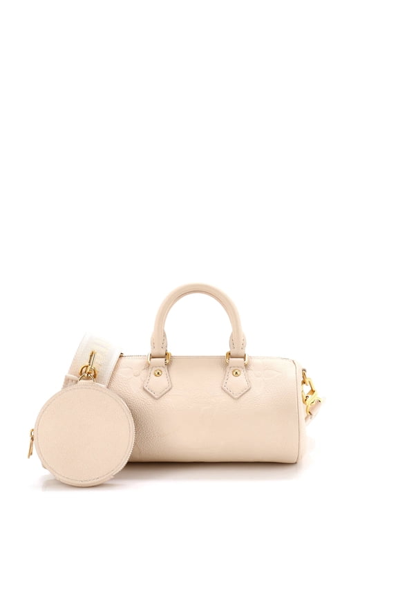 Pre-Owned Papillon Handbag Monogram Empreinte Giant BB By Rebag