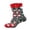 Multicolor#8, variant on QINGFSAP Womens Christmas Print Socks Warm Knit Crew Socks with Festive Pattern for Winter Holiday