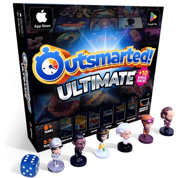 Outsmarted Ultimate Edition - 10 Exciting Bonus Categories | Kids, Teens & Adults | Next-Level Game Night for Family & Friends | 2-24 Players | Age 8+ | 10,000+ Questions | 2026 Edition