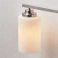 thumbnail image 4 of KAWOTI 4-Light Dimmable Bathroom Vanity Light with Frosted White Glass Brushed Nickel, 4 of 7