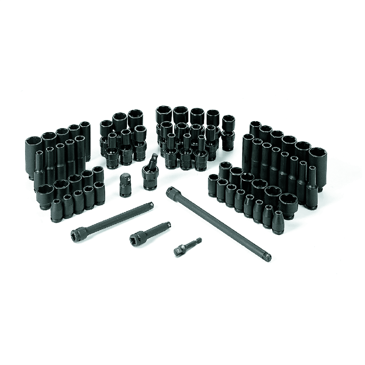 Grey Pneumatic, 1/4" Surface Drive Socket Wrench & Set, 72 Piece