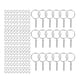 thumbnail image 4 of 200 Unids Llaveros Hugo Anillos de Salto con Cadena Eslabones Abiertos Manualidades DIY, 4 of 6