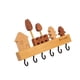 thumbnail image 5 of Ganchos para llaves, colgador de pared, para baño, cinturón, hogar, billetera, llavero de pared Estilo A, 5 of 9