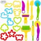 thumbnail image 1 of 20 pcs dough plastic tools modeling accessories cake molds kitchen toys, 1 of 5