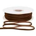 thumbnail image 6 of LoomJoyz 1/8 inch Brown Velvet Ribbon - 50 Yards Single Face Soft Craft Ribbon for Gift Wrapping, Wedding Decor & DIY Hair Bows, 6 of 8