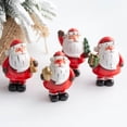 thumbnail image 3 of Imagen de Papá Noel color brillante decoración del hogar exquisita decoración del muñeco de nieve de Navidad juguetes de vacaciones, 3 of 5