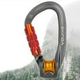 thumbnail image 3 of LOVIVER Locking Climbing Carabiner Clips, and Heavy Duty Carabiners for Rock Climbing, Rappelling and Mountaineering - automatic, 3 of 8