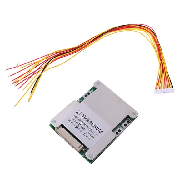 JZROCKER Portable Battery for Protection Board BMS Charger Module 13S 48V 50A for Househo