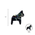 thumbnail image 4 of Oktoberfest Haus Wooden Black Swedish Horse Themed 2.75" inches Wood Figurine for Home Decor - Black, 4 of 5