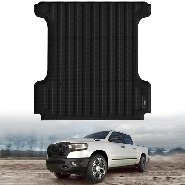 Alfombrilla LASFIT para camioneta Ram 1500 2019-2025, cama corta de 5.7 pies