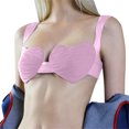 thumbnail image 1 of Vedolay Lingerie For Women Womens Passion for Comfort Minimizer Bra, Full-coverage Underwire Bra, Seamless Cups,Red M, 1 of 5