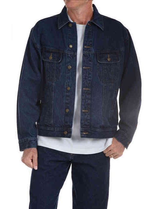 wrangler jean jacket big and tall