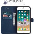 thumbnail image 2 of TUCCH iPhone 8 Plus Case, Premium Leather 7 Plus Wallet Folio Case Cover with ID Card Slots Magnetic Closure Flexible, 2 of 5