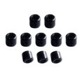 thumbnail image 3 of 10 Piezas Piezas de Guía Anillos Superiores de Línea de Pesca Tapas de Punta de Guías de Bricolaje Manualidades 03 cilíndrico negro Sunnimix Anillo de cerámica de guía de caña de pescar, 3 of 8