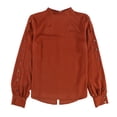 thumbnail image 1 of Blusa tejida bar III con detalle de botones para mujer naranja extra pequeña, 1 of 2