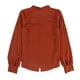 thumbnail image 1 of Blusa Tejida con Detalle de Botones Bar III Naranja Mediana, 1 of 2
