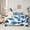 Blue, variant on Feelyou Green Square Camo Twin Bedding Sets 7-Piece, Vintage US Flag Bedding Comforter Set