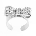 thumbnail image 1 of Mujeres aleación rhinestone punta banda uñas anillos moda joyería Colco Consejos de uñas anillo, 1 of 5