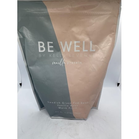 Be Well by Kelly - Swedish Grass-Fed Beef Protein Powder - Vanilla - 30 Servings