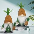 thumbnail image 2 of Cute Pineapple Gnomes Plush Pineapple Gnome Decor for Summer Party Favor Gifts Scandinavian Elf Dwarf Handmade Rustic Fruit Gnome Decorations Swedish Tomte Elf B1, 2 of 6