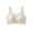 White, variant on Women's Wireless Bras Seamless Comfort Daily Bras for Women No Underwire Pullover Stretch Knit Bralette with Removable Pads Breathable Lightly Lined Support Bra Size Small Medium Large