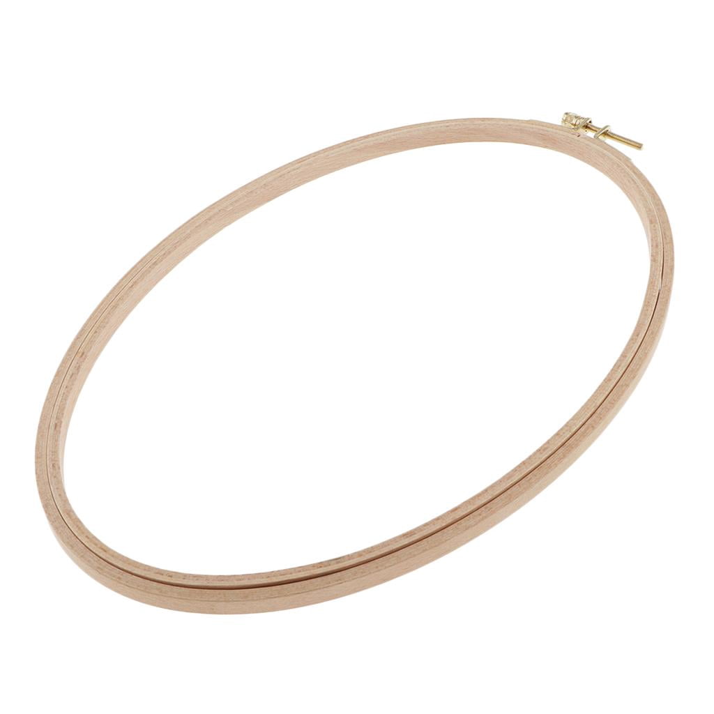 FVDPWYE 2Pack Embroidery Hoop Frame Natrual Wood Cross Stitch Hoop DIY Handmade Tool