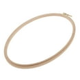 thumbnail image 4 of Rongfmy Embroidery Hoop Wood Oval Cross Stitch Hoop Handmade Tool 29.5cm 27.5cm, 4 of 9
