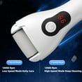 thumbnail image 3 of INSMART Electric Foot Callus Remover for Feet,Rechargeable Pedicure Tools Foot Care Feet File, Callus Remover Kit With 3 Coarse Roller Heads Smart LED Light for Dead,Hard Cracked Dry Skin, 3 of 5