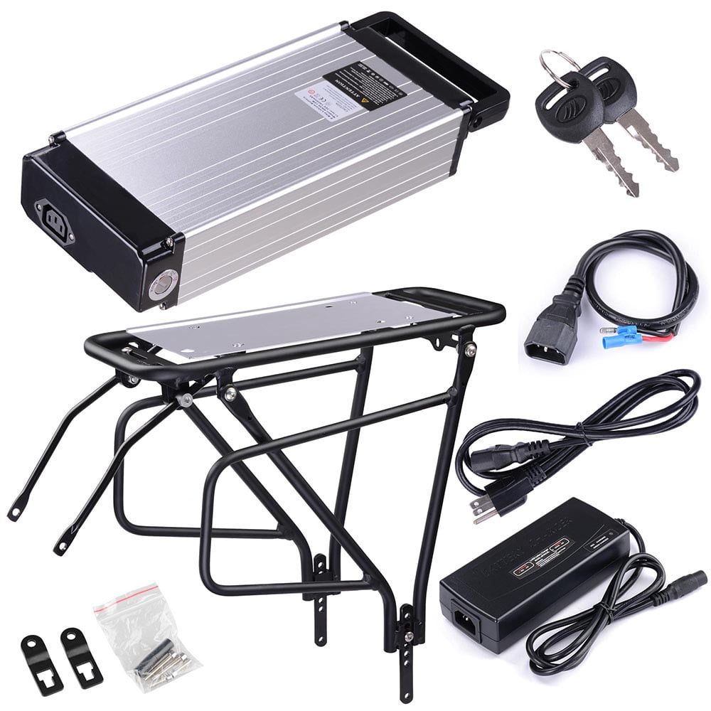 36V 14AH Li-polyer Battery Water Bottle Type w Holder Charger For 36V 500W 800W Electric Bicycle by Yescom