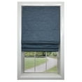 thumbnail image 1 of Versailles - Cordless Roman Shade, Caesar Collection, Room Darkening Fabric, 48" x 72", Blue, 1 of 10