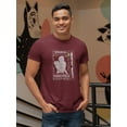 thumbnail image 2 of Cupid Techno Style T-Shirt Men -Image by Shutterstock, Male Small, 2 of 4