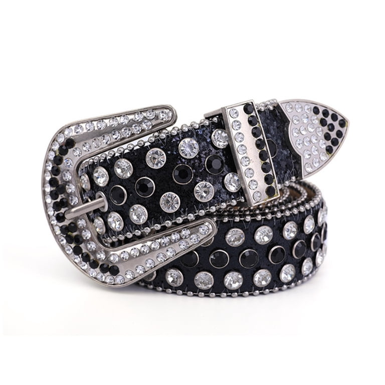 Yokua Elegant Waist Belt Shinning Rhinestone Belt for Women  display picture 1