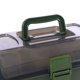 thumbnail image 4 of Caja Almacenamiento Aparejos Pesca Multifuncional Portátil 3 Capas para Al Aire Libre, 4 of 9