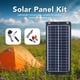thumbnail image 3 of Kit de Panel de Carga Solar, Cargador de Panel Solar de Carga ráspida 30W Para Aire Libre, 3 of 7