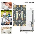 thumbnail image 6 of Yayeee 100% Cotton Hand Towels for Bathroom 16" x 28" Soft Absorbent Kitchen Towel, Mystical Owls Pattern, 6 of 7