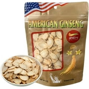 Hand Picked American Wisconsin Ginseng Slices (1 Bag/4 oz) for Boosts Immunity, Energy Performance for Men & Women    /