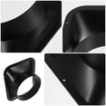 thumbnail image 3 of unbranded Conector De Brida Para Ducto De Aire En Material ABS Negro Ideal Para Repuestos Y Reparación, 3 of 8