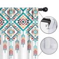 thumbnail image 4 of Blackout Kids Curtains,Boho Bohemia Flower Childrens Insulated Curtains Set Of 2,Bedroom Essentials,Toddler Room Decor 42"x54"(106x137cm), 4 of 4
