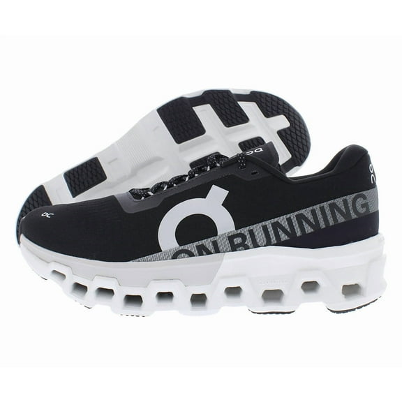 On Men's Cloudmonster 2 Black/Frost 3ME10121197-10.5