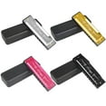 thumbnail image 4 of IRIN 10 Hole Harmonica, Key of C, 20 Tone, Musical Instrument Compact Size, Sound, 4 of 7