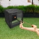 thumbnail image 1 of Caja de objetivo para tirachinas, receptor de objetivo insonorizado para disparar, catapulta de 30cm x 30cm, bolas de reciclaje, caja de objetivo para shamjiam Caso objetivo, 1 of 8